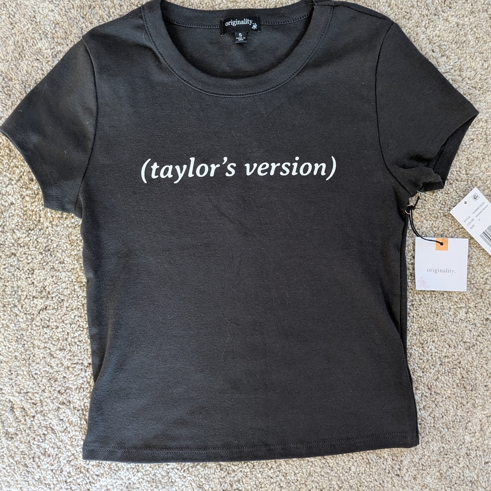Originality Black Women's Tee - Taylor's Version